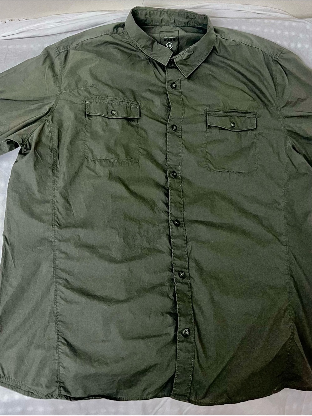 Calvin Klein Olive Utility Shirt